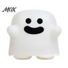 Rechargeable Bedroom Decor Ghost Night Light, Touch Control Dimmable Bedside Lamp, USB Squishy Ambient Funny Cartoon Atmosphere Lamp Light with 30-Min