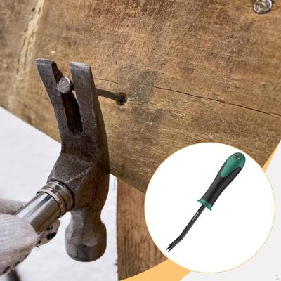 Extractor de clavos Herramienta manual Fácil de usar Multiusos Removedor de grapas para tapicería Accesorios para oficina