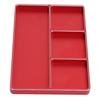 Metal Magnetic Screw Holder 4 Grids Screw Parts Tray Durable Repair Tool Organizer  For RC Car