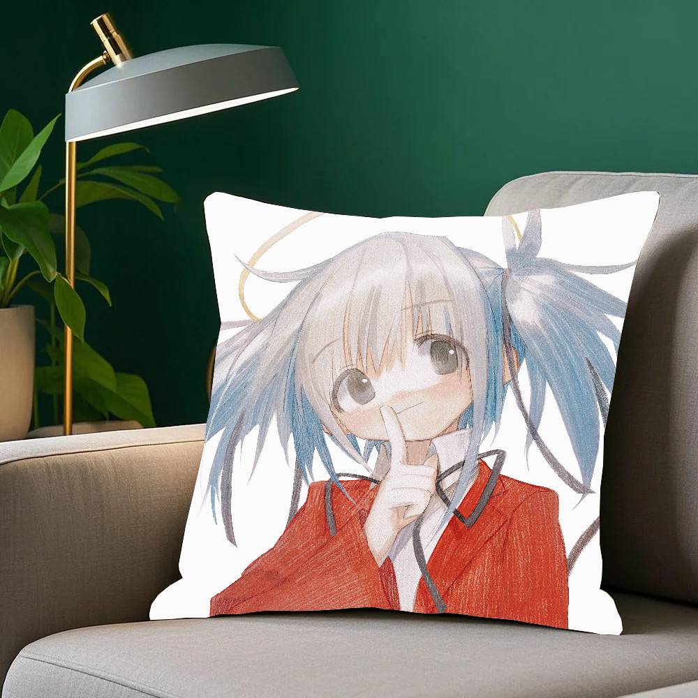 Bludgeoning Angel Dokuro-chan Anime Pillow Case Home Decor Throw For Sofa Bed Car Room Decor Gift Idea