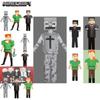 Minecraft Kinder Strapazierfähiger Polyester Alex Anzug Cosplay Spiel Performance Kleidung Für Halloween Weihnachten Requisiten