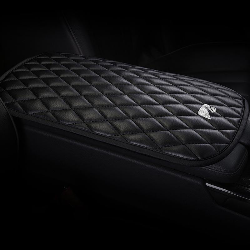 

XMS Rhombus Camellia Car Armrest Cushion Cover