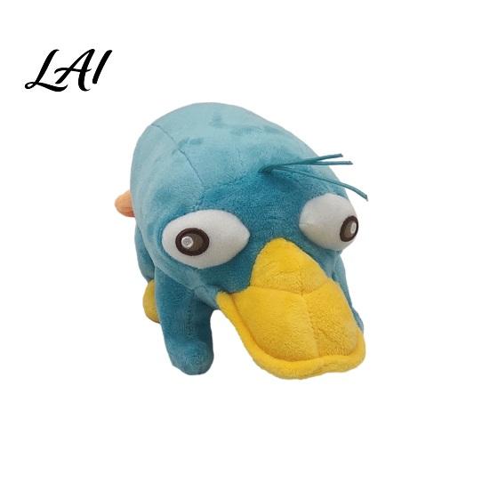 Soft And Cuddly Plush Toy Cute Blue Platypus Duckbill Stuffed Animal Cartoon