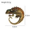Vintage Lizard Animal With Zinc Alloy Decor For Women And Men