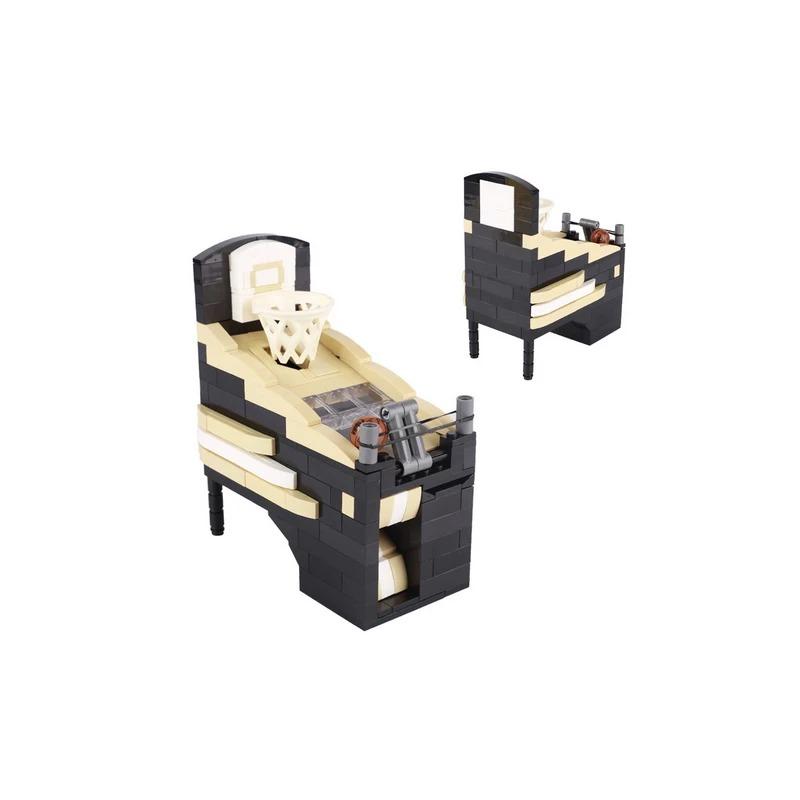 Set de Accesorios de Bloques de Construcción de Ciudad Máquina de Mahjong Consola de Juegos Muebles Sofá Cama Piano Refrigerador Juguete Mini Ladrillos Floristería
