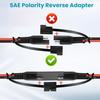 SAE Extension Cable, Battery Tender Extension Cable For Motorcycle/Motorbike/Car/Solar Panel, 16AWG SAE Battery Connector 2FT, SAE Adapter (2PACK)