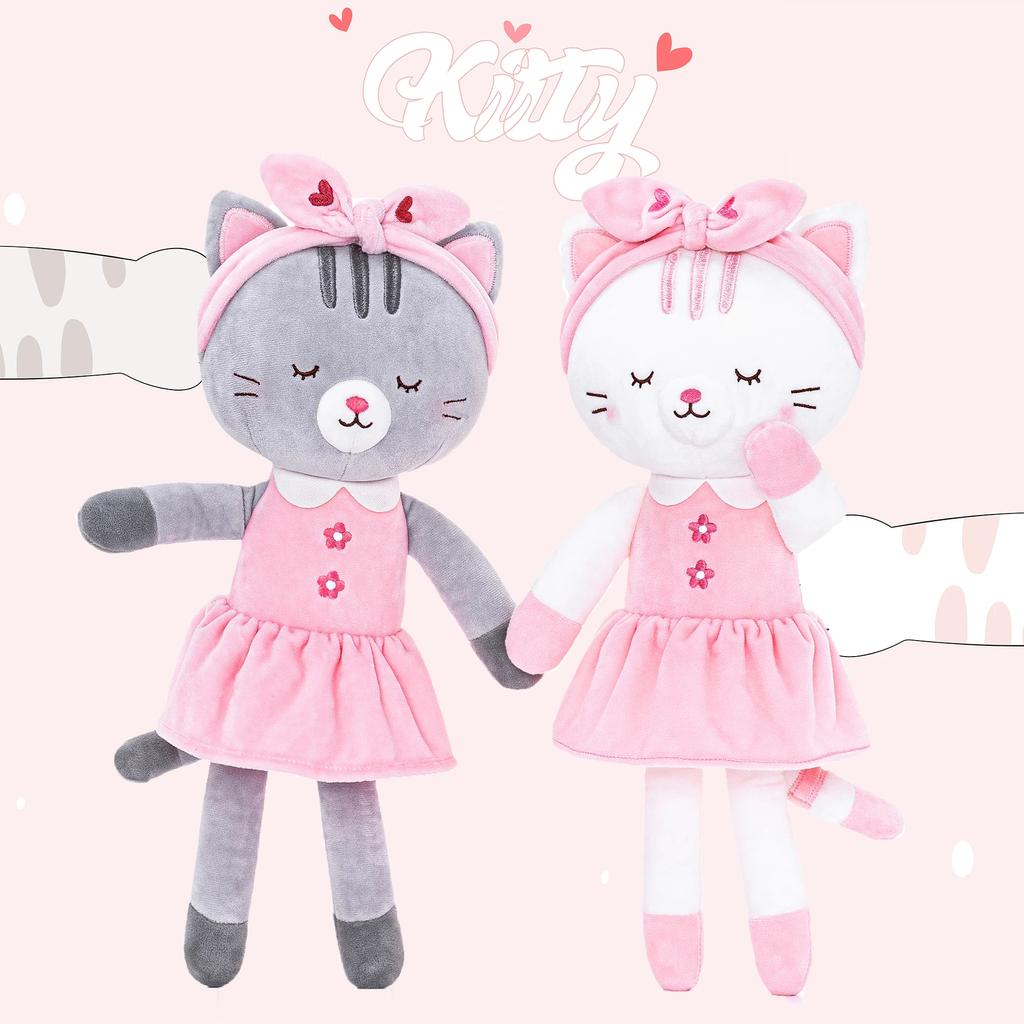 Stuffed Animal Toys for Girls Stuffed Dolls for Kids Gifts for Girls Cloth Dolls for Children Cat Toys for Children