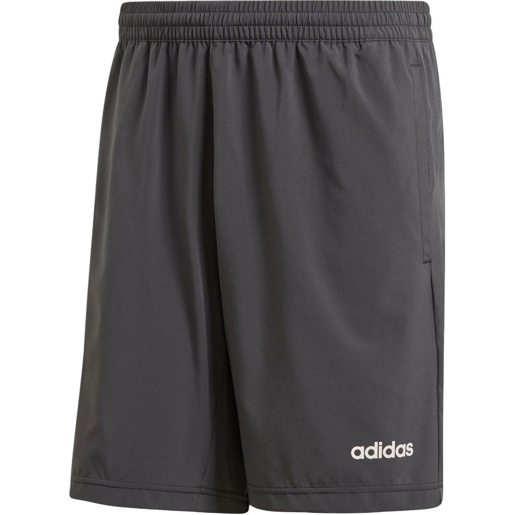 Adidas Core Comfortable Elastic Versatile Knitted Three-Quarter Pants Casual Shorts Men Shorts Gray Black DW9569