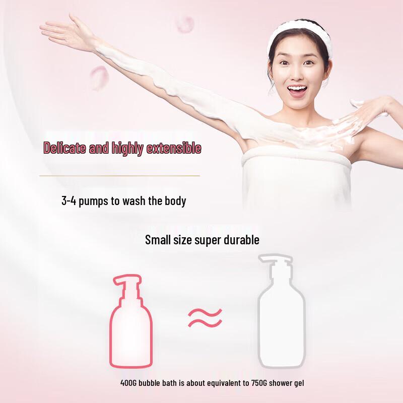 Dove Cherry Blossom Foaming Shower Gel