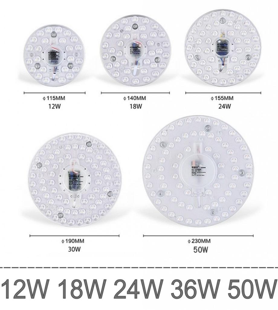 LED Ring PANEL Circle Light SMD 50W 36W 24W 18W 12W  LED Round Iling Board Circular Lamp Board AC 220V 230V 240V LED Light