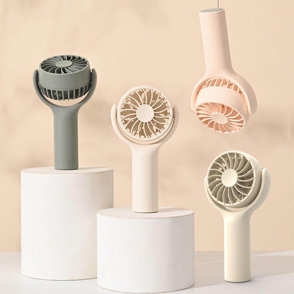 

Desktop Handheld Fan 3 Speeds Cooling Fan Portable Mini Fan Outdoor Travel