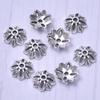 100 pièces Matériaux Pour Pendentifs Capsules de Perles Breloques Pour la Fabrication de Bijoux Accessoires DIY Pendentif Base Fleur Articles en Gros Pour le Commerce