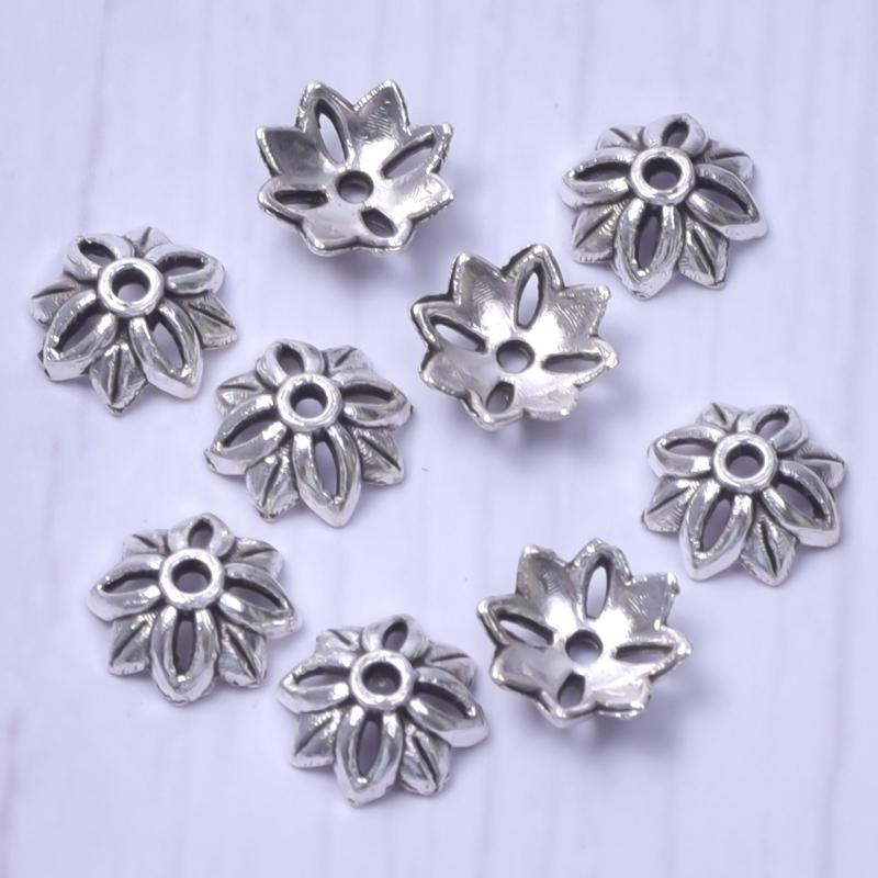 100 pièces Matériaux Pour Pendentifs Capsules de Perles Breloques Pour la Fabrication de Bijoux Accessoires DIY Pendentif Base Fleur Articles en Gros Pour le Commerce