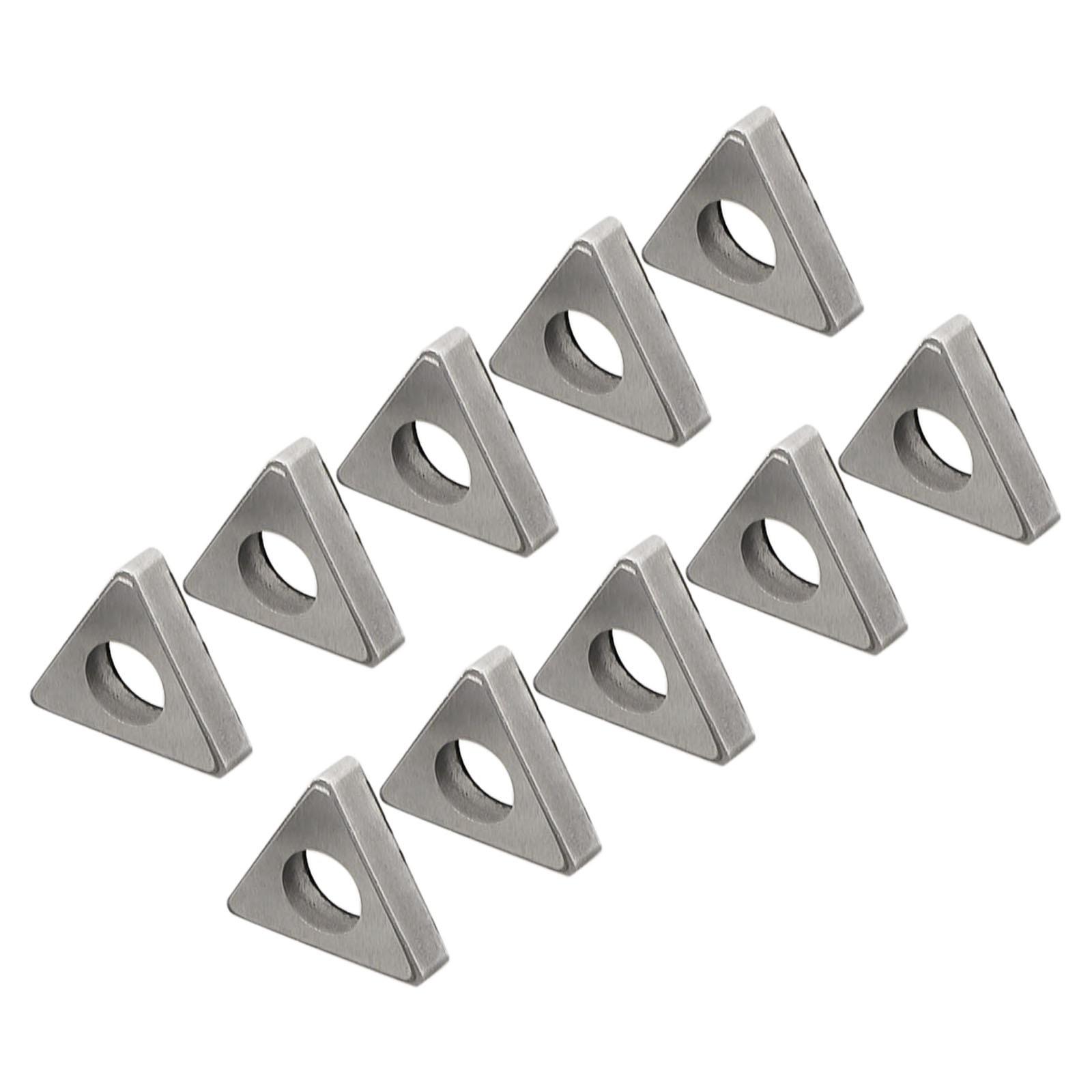 

CNC Carbide Tips Inserts Industrial High Strength Holder MT1603 Silver MT1603