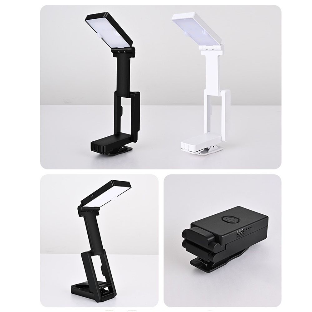USB Charging Foldable Desk Lamp Eye Protection Book Light Portable Study Lamp  Travel
