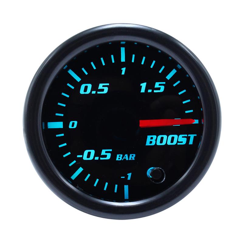 52mm 7 Color in 1 Racing Gauge Turbo Boost Gauge Bar PSI 2 Inch Water Temperature Oil Temp Volt Fuel Press Gauge Tachometer