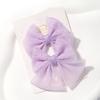 2pcs/set Lovely Bow Hairpins Solid Color Gauze Bows Clip for Kids Sweet Soft Hair Clips Pink Princess Girls Hair Accessories