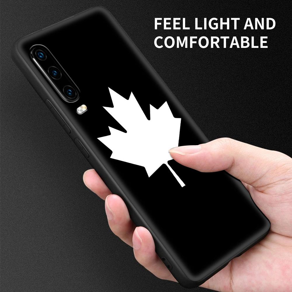 Maple Canada Flag Football For Huawei P30 Lite Phone Case For Huawei P50 Pro P20 P40 Lite E P Smart Z 2021 Y6 Y9s Y7a 2019 Cover