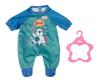 Outfit - BABY BORN - Blue - Bear Pattern - With Hanger - For 43cm Doll