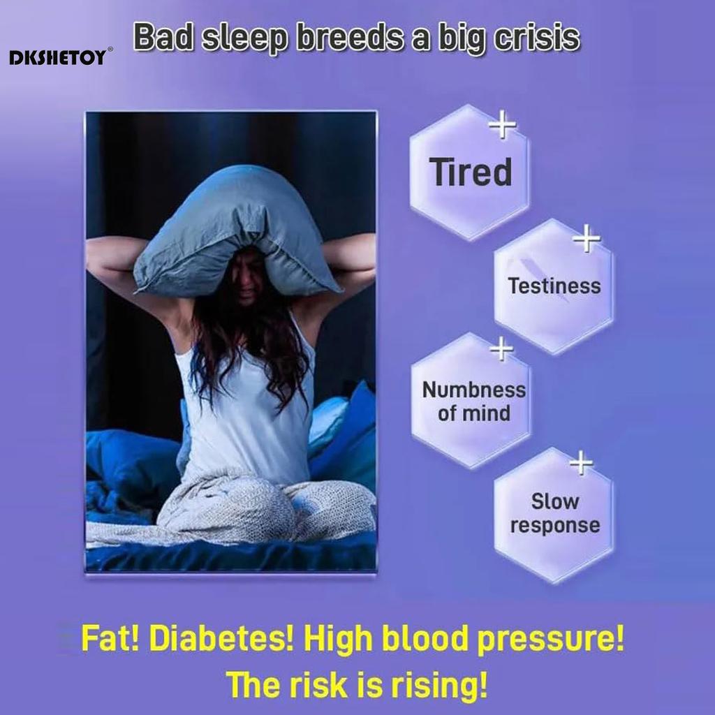 61ml Wood Sleep Spray for Good Sleeping Natural Ingredients Safe Non-toxic Spray for Improving Nighttime Sleep Quality