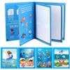 Montessori Toys Magic Water Drawing Book Reusable Coloring Book  Sensory Early Education Toys For Kids Birthday Gift Diy Doodle