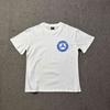 Unisex Übergroßes Baumwoll-Grafik-T-Shirt Lockerer Schnitt Rundhalsausschnitt Kurzarm T-Shirt Herren Damen Freizeit