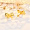 Hot-selling Bow Earrings Simple and High-end Pearl Earrings