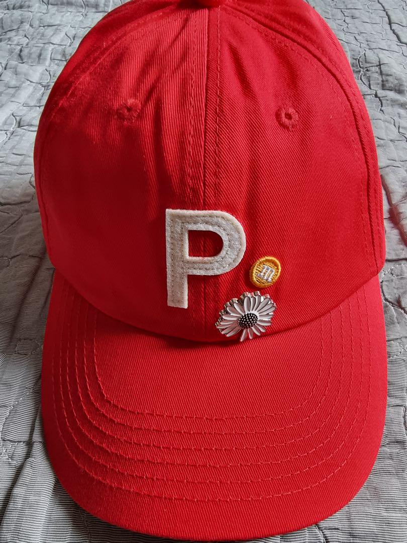 

[USED] Red P cap worn by Gdragon