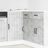 Base Cabinet for Sink "Lucca" Gray Concrete Glued Wood