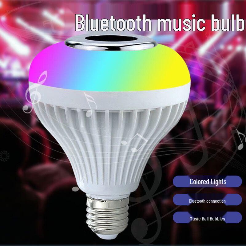 

Bluetooth LED Speaker Bulb with Remote Control, Music Atmosphere, and Dimming (ZN-22)