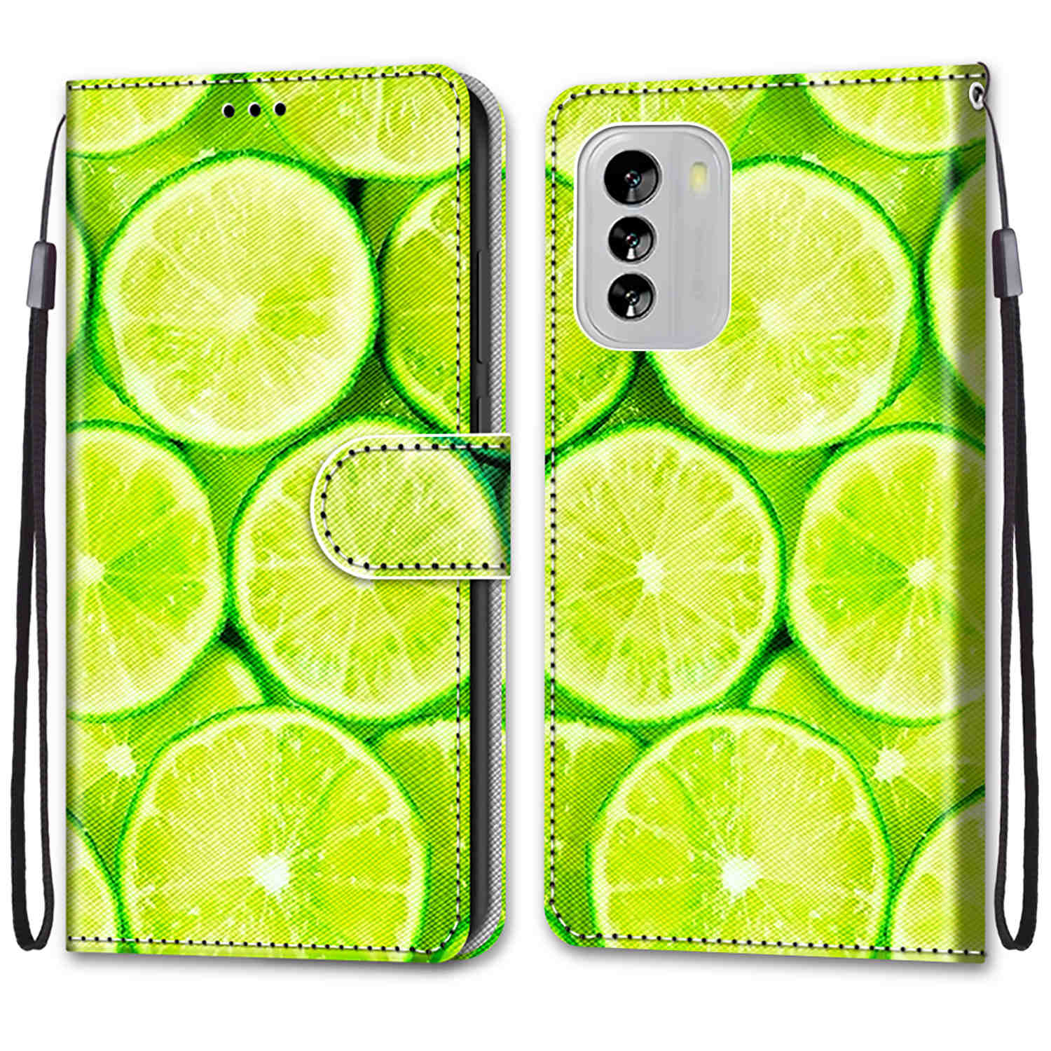

Розкішний розписний шкіряний чохол Wallet Book Style Protective Cover для Nokia G42/Nokia G310 5G/Nokia C32/C22/Nokia C12/C12 Plus/C12 Pro/Nokia G60 5G/G21 Nokia G60 5G