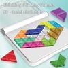 60 Levels Intellectual Puzzle Board Game Tangram Logical Thinking Challenge Travel Brain Game Children Education Montessori Toys
