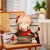 Kazuha Genshin Impact Print Polyester Pillow Case for Valentine Gift Home Sofa Cushion Cover Decoration Custom