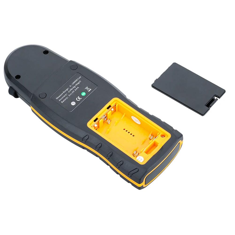 

SW-582 Professional Grade Lux Meter with Backlit Display and 360 Rotation Sensor for Accurate Light Data Capture China Mainland