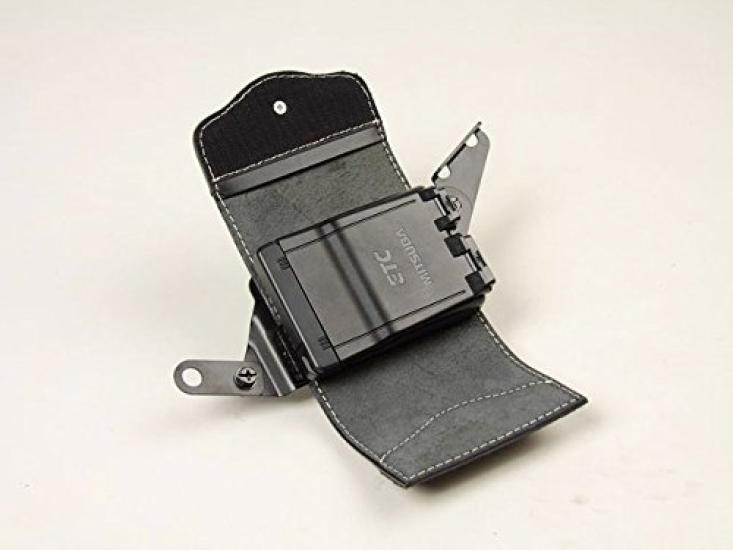 DEGNER Leather ETC Case with Bracket for Sportster Harley-Davidson (2004-2014), Black, SB-44