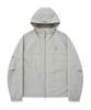 Wacky Willy Synthetic Fiber Hooded Jumper Light Gray
