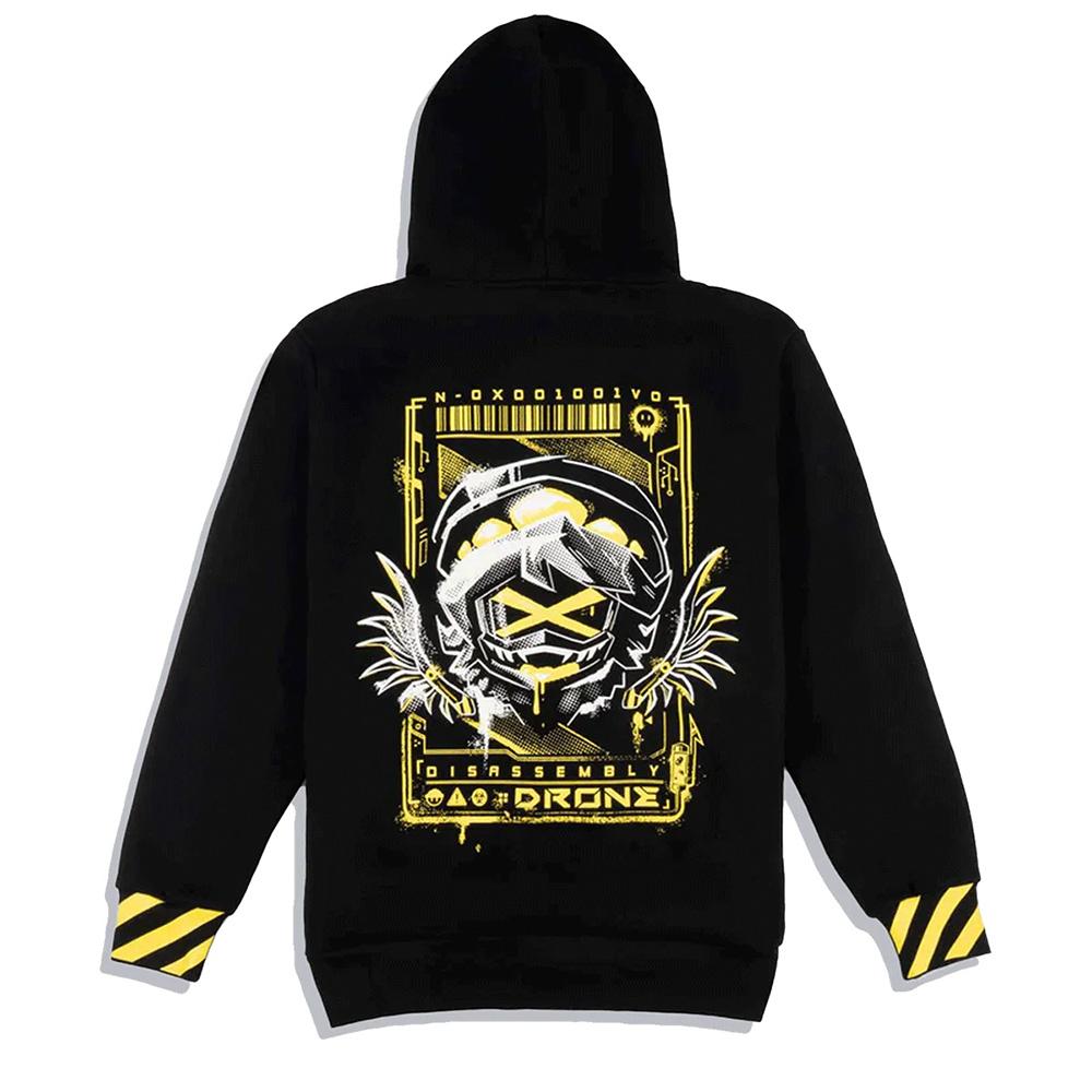 N Murder Drones Cosplay Hanorac Bărbați Iarnă Fleece Hanorace cu Glugă Mânecă Lungă Larg Buzunar Unisex Streetwear Hip Hop Bărbați Topuri