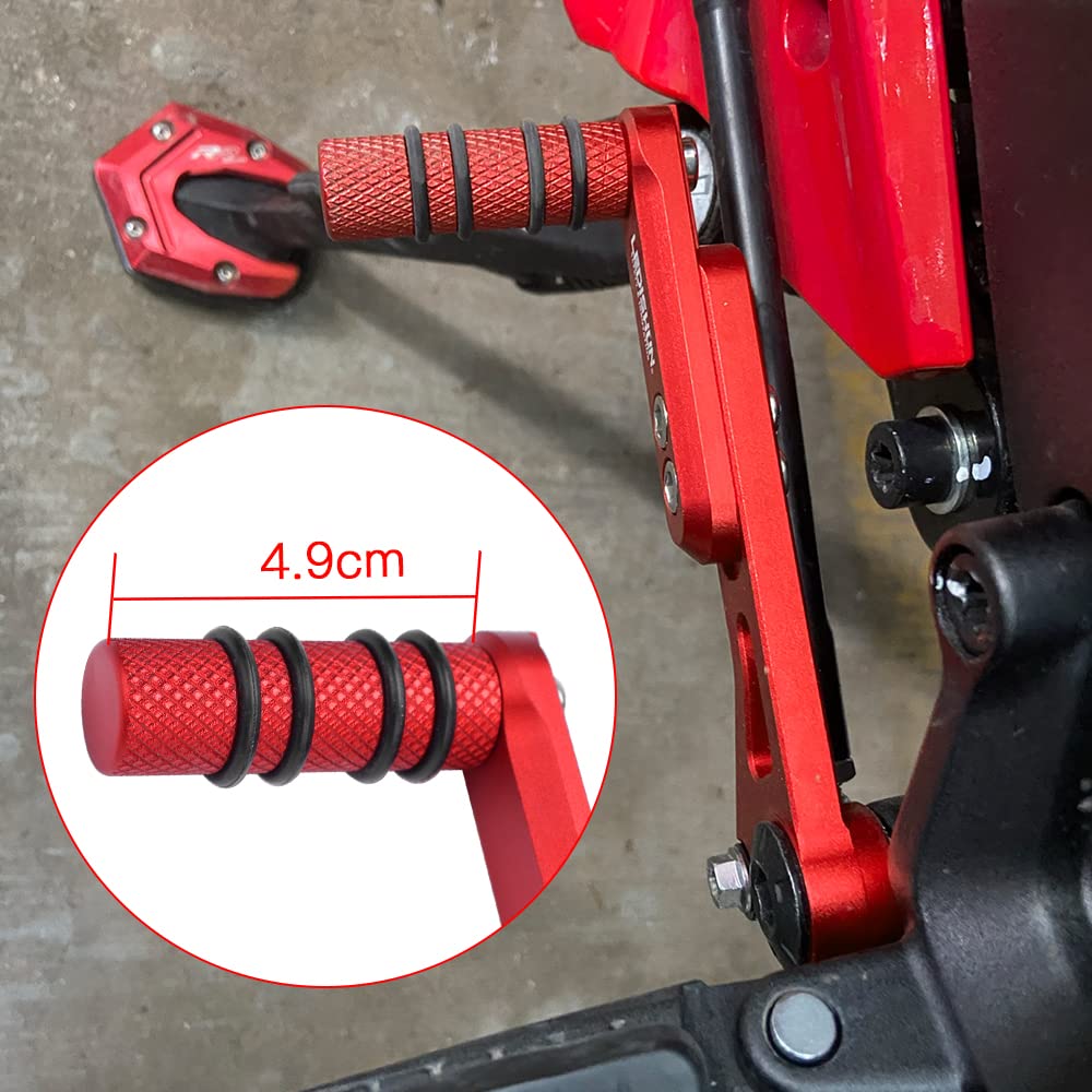 LEDISHUN Motorcycle Shift Pedal Compatible with Suzuki GSX250R GSR250 Adjustable Angle and Height for Motorcycle Modifications (DN11A), V-Strom