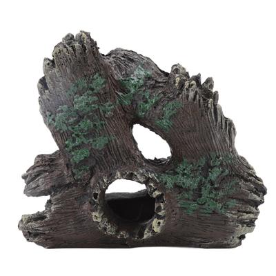 Aquarium Tree Truck Decoration Resin High Simulation Fadeless Fish Tank Tree Truck Ornament with