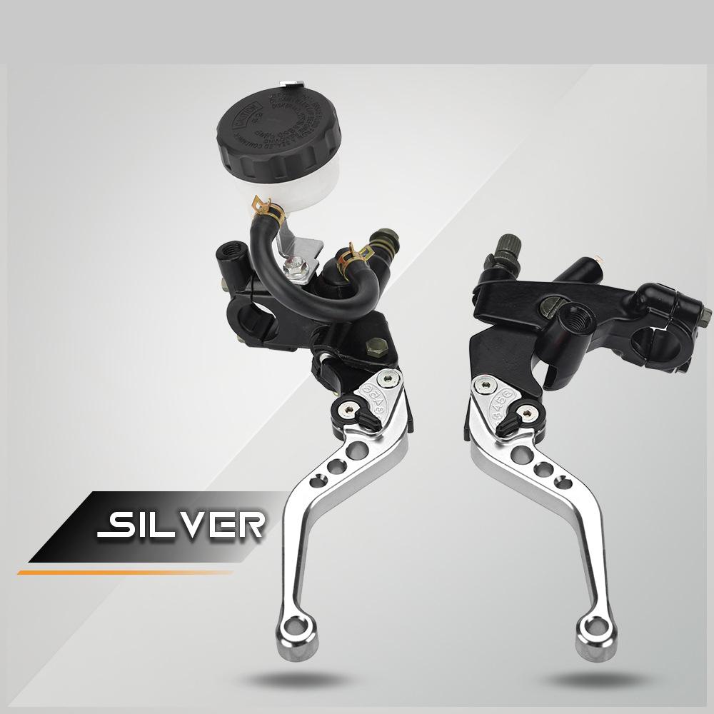 7/8inch 22mm Motorcycle Brake Clutch Lever Universal for 100-300CC Pitbike Street Bike Dirtbike Scooter Bike CNC Adjust Lever