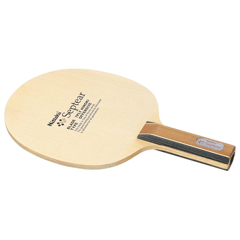 

Nittaku table tennis racket Septia shake hand For attack 7 plywood straight NE-6780