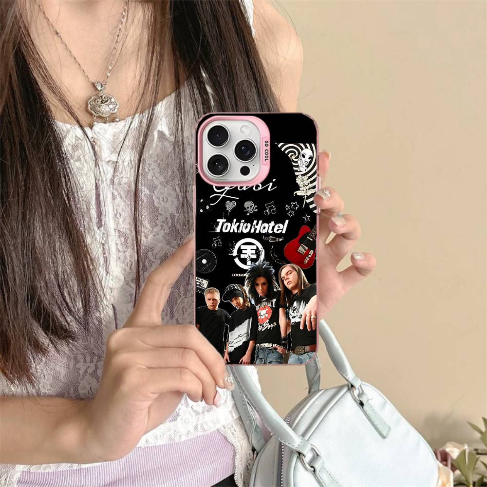 Tokio Hotel Band Phone Case For IPhone 17 16 Plus Pro Max 15 14 13 12 11 Matte Colorful Covers