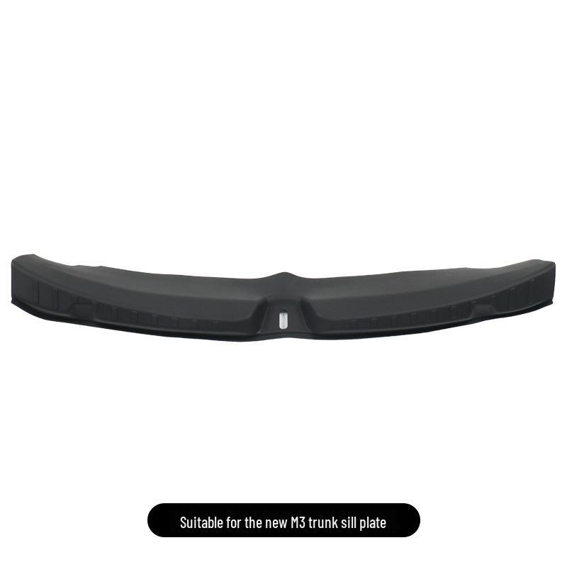 Tesla Model 3 Trunk Splash Guard TPE Tailgate Sill Strip - 360° Interior Protection Trim