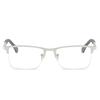 Fashion Men's Half-frame Business Reading Glasses Anti-blue Light Anti-fatigue Metal Frame Presbyopia Glasses +1.0 To +4.0