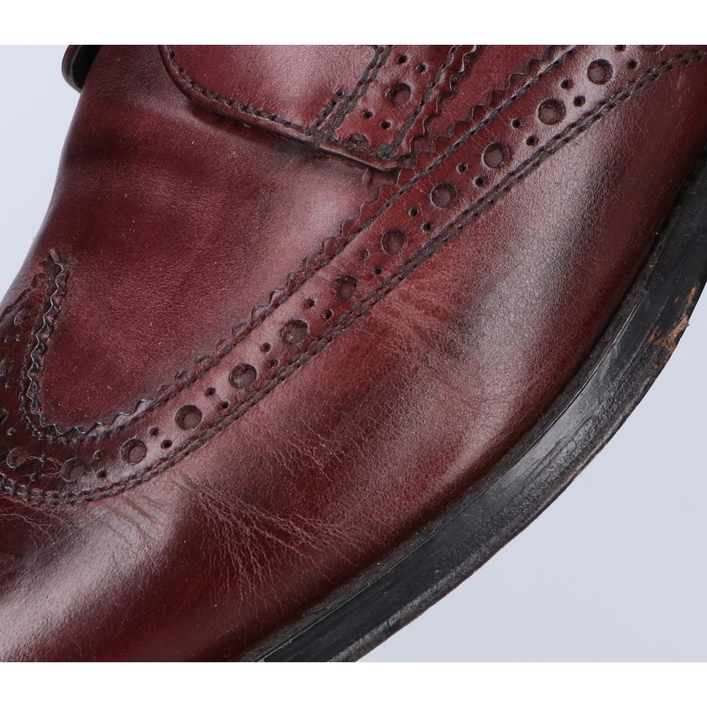 JOHNSTON&MURPHY  Wing tip shoes shoes 8 BrownUsed