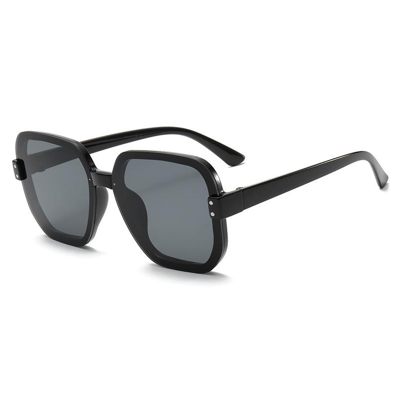 2023 Retro Square Frame Korean-Style Women's Sunglasses: Fashionable Douyin-Inspired Trendy Design