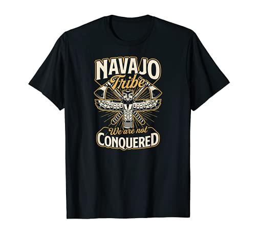 Navajo Tribe We Are Not Conquered Native American Indigenous T-Shirt