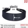 Unisex Invisible Sports Iron Headband - Korean Style Wave Hair Clip.