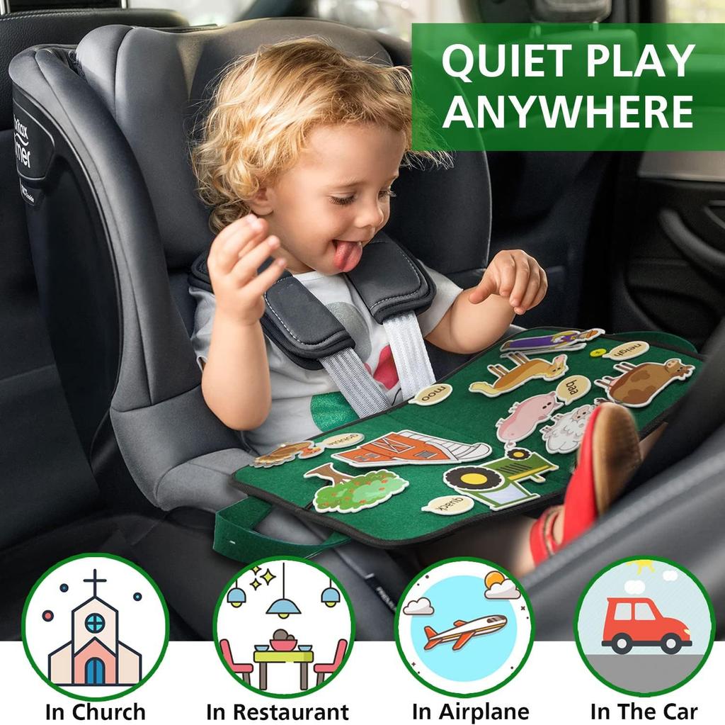 Felt Story Board Storytelling Interactive Teaching Activity Kits Montessori Educational Learning Toys Flannel Board Travel Toys