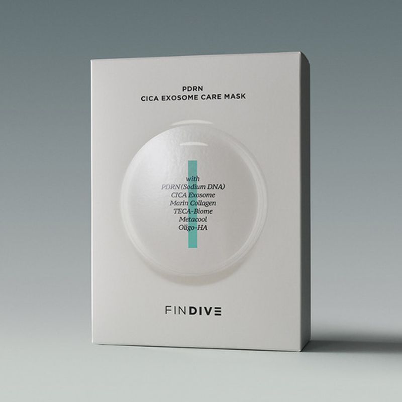Маска FINDIVE PDRN Cica Exosome Care (8 листов) 30g x 8ea